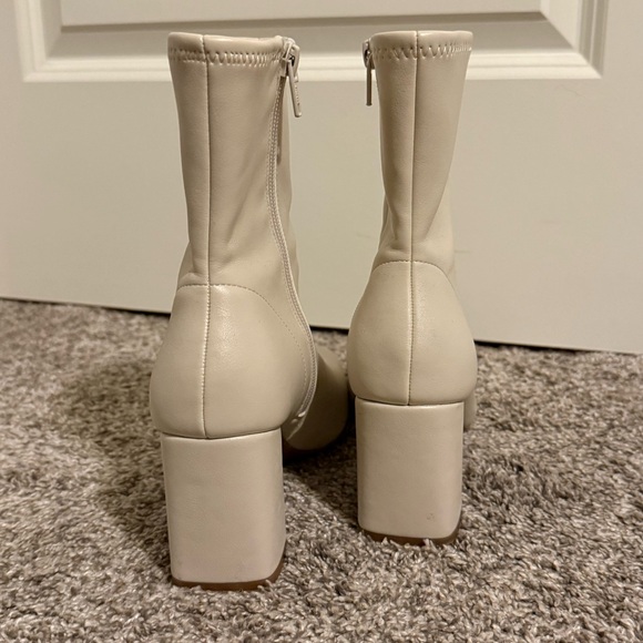 A New Day Square-Toe High Heel Boots - Picture 6 of 9